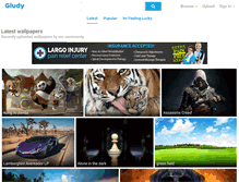 Tablet Screenshot of gludy.com